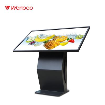 65 &amp;#39;&amp;#39; Poziome elektroniczne oznakowanie HD Wi-Fi Network Touch Screen Query Machine