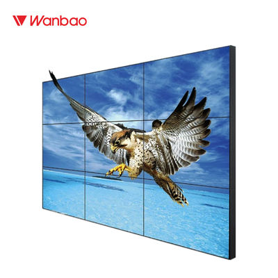 1080P TV LCD ścienne panele wideo Rozwiązanie 55-calowa super wąska ramka LED