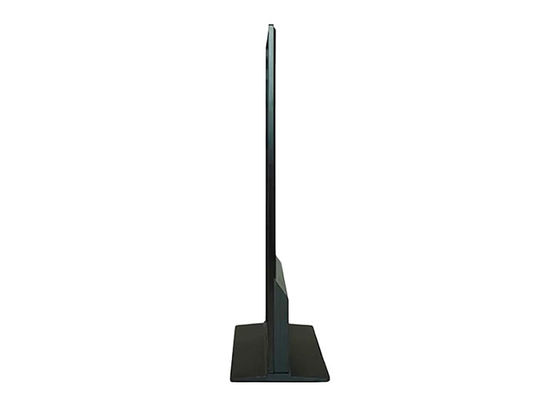 Wifi Ultra Slim Indoor LCD Digital Signage Kiosk reklamowy ze szkłem hartowanym