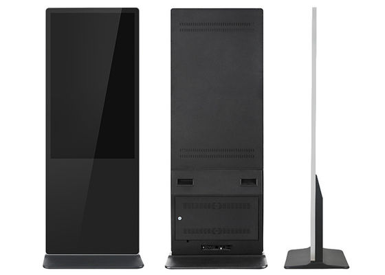 Stojący na podłodze odtwarzacz reklamowy LCD 1080P 10 punktów ekran dotykowy na podczerwień