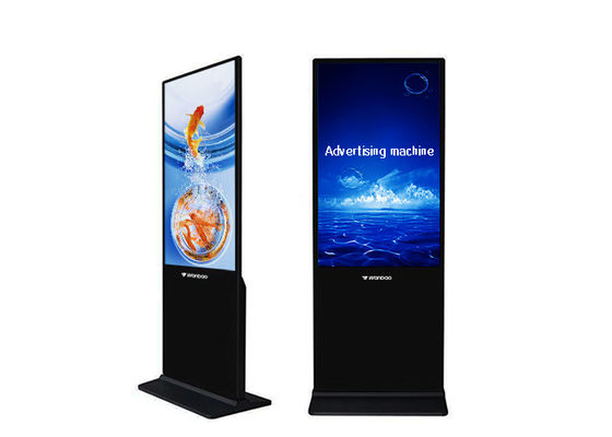 65-calowy duży kryty wyświetlacz LCD z cyfrowym oznakowaniem Stojak reklamowy LCD