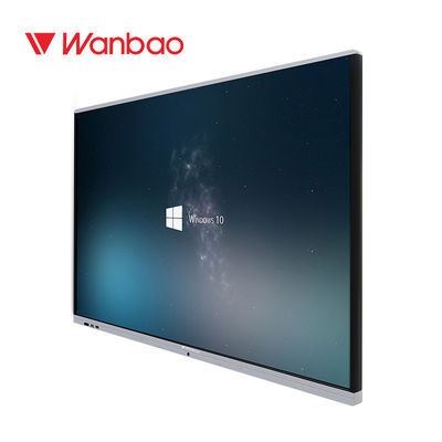 Naścienna tablica z ekranem dotykowym 65-calowy wyświetlacz cyfrowy 4K Precyzyjne pisanie