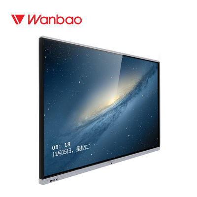 Interaktywna tablica 4K z ekranem dotykowym do montażu w klasie