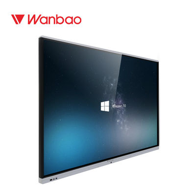 Naścienna tablica z ekranem dotykowym 65-calowy wyświetlacz cyfrowy 4K Precyzyjne pisanie