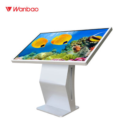 Dostosowana cyfrowa pozioma maszyna do wysyłania zapytań z ekranem dotykowym Kiosk samoobsługowy LCD