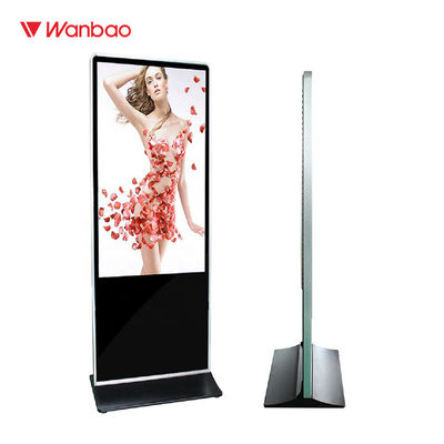 65 &quot;Stojący podłogowy odtwarzacz reklamowy z ekranem LCD Wewnętrzny wyświetlacz LCD Digital Signage