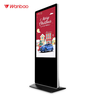 Stojący na podłodze ekran dotykowy LED Digital Signage do reklamy wewnętrznej