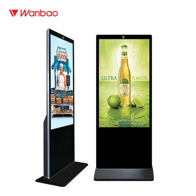 43 &quot;50&quot; 55 &quot;65&quot; Kiosk z ekranem dotykowym stojący na podłodze komercyjnej do centrum handlowego
