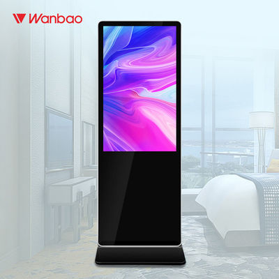 Stojący na podłodze kryty LCD Digital Signage WiFi Full HD Cyfrowy panel reklamowy