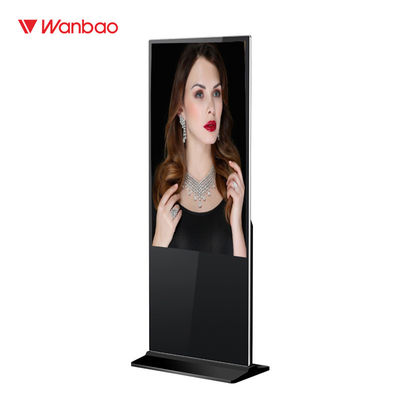 65 &quot;Stojący podłogowy odtwarzacz reklamowy z ekranem LCD Wewnętrzny wyświetlacz LCD Digital Signage