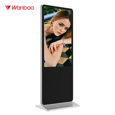 55-calowy stojący odtwarzacz reklamowy LCD Interaktywny kiosk z ekranem dotykowym