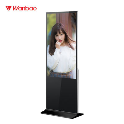 Stojący na podłodze ekran dotykowy LED Digital Signage do reklamy wewnętrznej