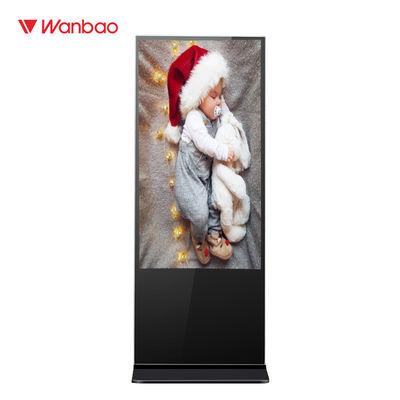 Stojący na podłodze ekran dotykowy LED Digital Signage do reklamy wewnętrznej