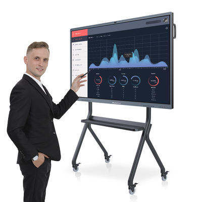 55, 65, 70, 75, 85-calowy duży ekran dotykowy LED Multi-Touch Monitor Smart Board z bezpłatnym piórem