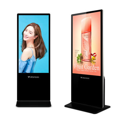 65-calowy kryty wyświetlacz LCD Digital Signage Odtwarzacz reklamowy w wielu językach