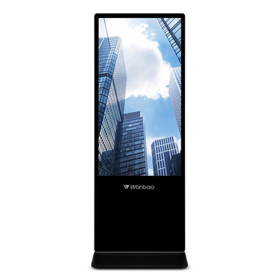 65-calowy kryty wyświetlacz LCD Digital Signage Odtwarzacz reklamowy w wielu językach
