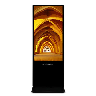 Ekran dotykowy kiosku reklamowego ze szkła hartowanego Android 55''