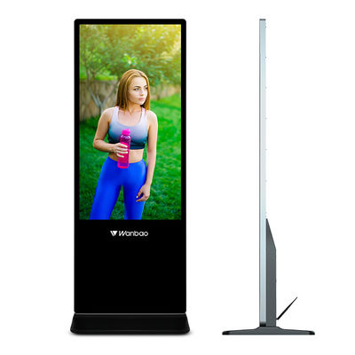 65-calowy stojak podłogowy Full HD Digital Signage Media Player Sprzęt reklamowy