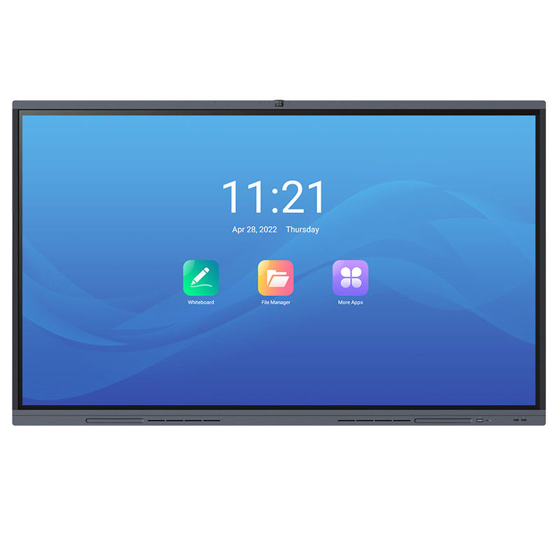 H11S 75 '' 8G RAM Smart Teach Board 4K UHD Inteligentny interaktywny płaski panel dla szkół