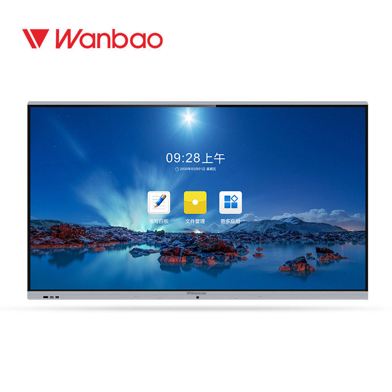 75 &amp;#39;&amp;#39; Inteligentna interaktywna cyfrowa tablica szkolna Stojąca na podłodze Touch All In One PC