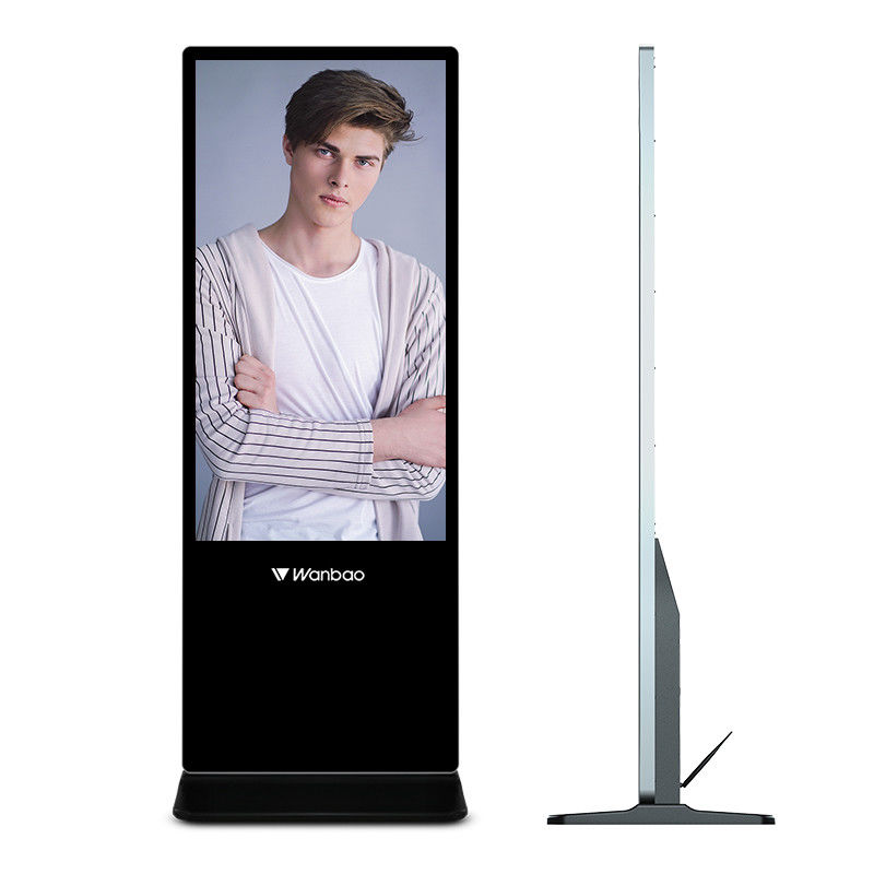 32-65-calowy wyświetlacz LCD Digtal Urządzenia reklamowe Podłogowy odtwarzacz reklamowy LCD