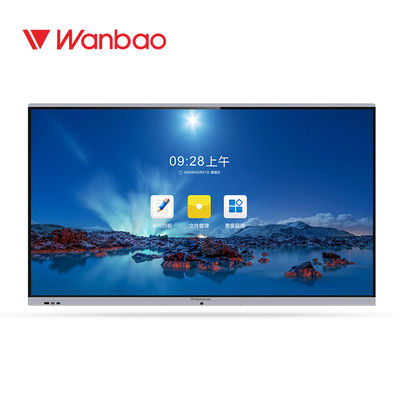75 &#39;&#39; Inteligentna interaktywna cyfrowa tablica szkolna Stojąca na podłodze Touch All In One PC