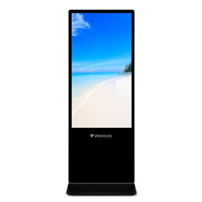 55-calowy stojak podłogowy Ekran dotykowy Android wyświetla odtwarzacze reklamowe Ultra cienki wyświetlacz LCD Digital Signage