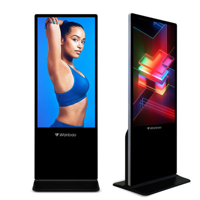 50-calowy ekran dotykowy Kiosk Wifi 3G Wyświetlacz reklamowy Odtwarzacz Digital Signage Digital Signage Reklama Widok